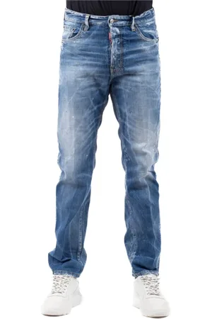 Dsquared2 Jeans, Herre, Blå, XL, Uld, Stilfulde Jeans til Mænd