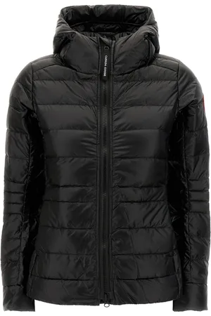 Canada Goose Jakke, Dame, Sort, L, Uld, Polstret Jakker til Mænd og Kvinder