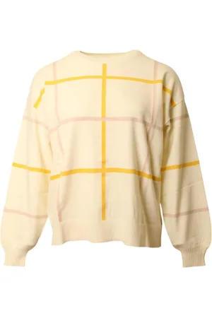 Cycleur de luxe Strik, Dame, , XL, Gul Lena Striktrøje