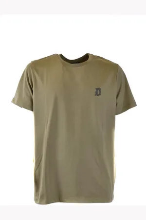 Dondup Top, Herre, Grøn, XL, Uld, Stilfulde T-shirts til mænd og kvinder