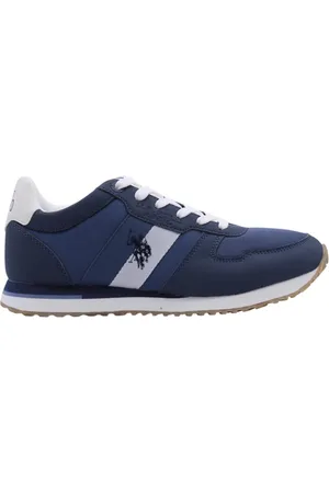 U.S. Polo Assn. Sko, Herre, Blå, 45 EU, Tandbaars Sneaker