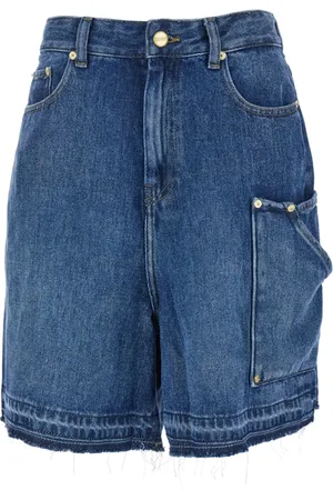 Ganni Shorts, Dame, Blå, W28, Denim, Denim Shorts til Kvinder