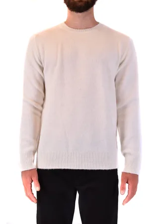 Dondup Strik, Herre, Hvid, XL, Uld, Stilfulde Sweatshirts og Hoodies Kollektion