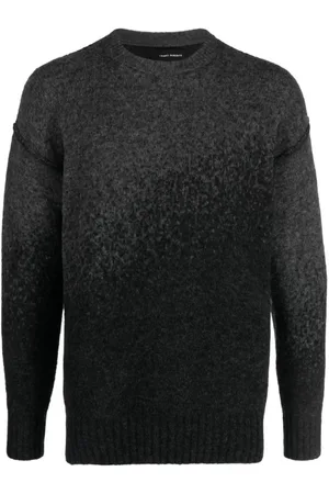 ISABEL BENENATO Strik, Herre, Grå, L, Uld, Stilfulde Sweaters til enhver lejlighed