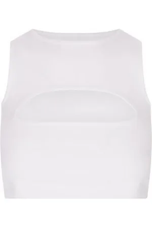 Dsquared2 Top, Dame, Hvid, M, Uld, Stilfulde Toppe til enhver lejlighed