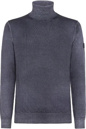 Peuterey Strik, Herre, Blå, S, Uld, Stilfulde Sweaters til enhver lejlighed
