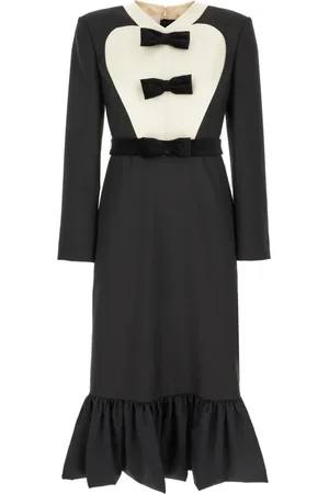 VALENTINO GARAVANI Kjole, Dame, Sort, S, Elegant Lang Kjole Abiti Kollektion