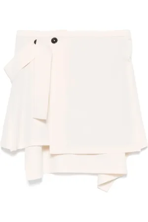 Vivienne Westwood Nederdel, Dame, Hvid, M, Hvid Meghan Kilt Nederdel