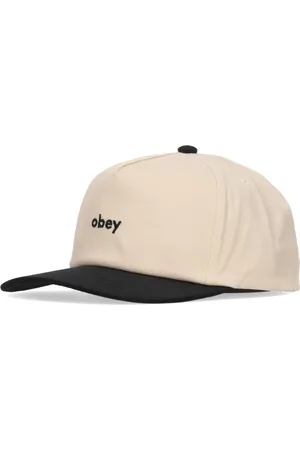 Obey Tilbehør, Herre, , ONE SIZE, Bomuld, Sort Buet Skygge Snapback Kasket
