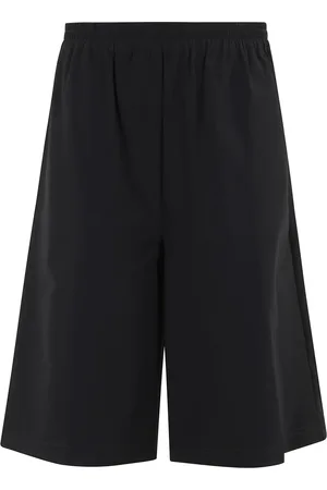 save the duck Shorts, Dame, Sort, XS, Uld, Sort Bermuda Heida Elastisk Talje Shorts