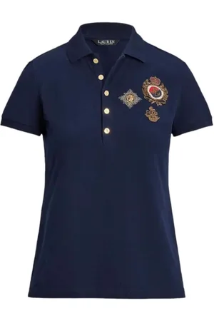 Ralph Lauren Top, Dame, Blå, S, Lauren T-shirts og Polos