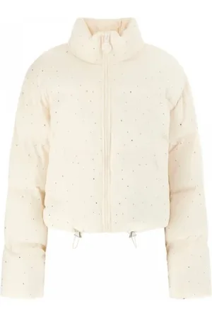 Guess Jakke, Dame, Hvid, XS, Uld, Antonia Jas Mode Stil