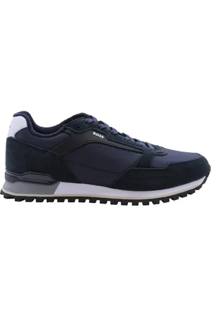 HUGO BOSS Sko, Herre, Blå, 43 EU, Uld, Kersenlaan Sneaker