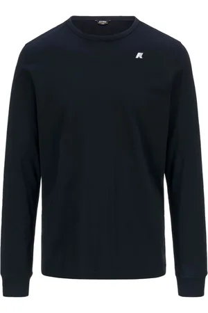 K-Way Top, Herre, Blå, S, Bomuld, Peach Strik Elmer JS