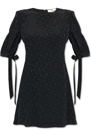 Chloé Kjole, Dame, Sort, S, Sort Kjole til Kvinder Elegant Stil