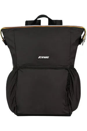 K-Way Taske, unisex, Sort, ONE SIZE, Uld, Stilfuld Rygsæk til Kvinder
