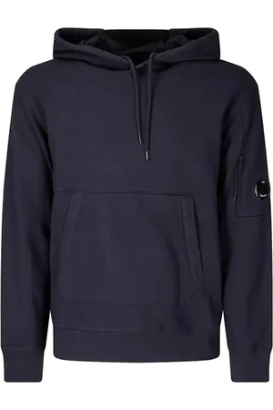 C.P. Company Sweathshirts & Hoodies, Herre, Blå, XL, Bomuld, Blå Hættetrøje Komfort Stil