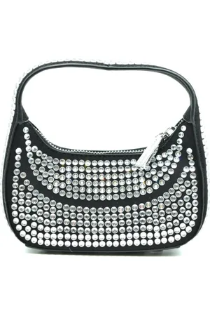 Chiara Ferragni Taske, Dame, Sort, ONE SIZE, Uld, Stilfulde Skuldertasker til Daglig Brug