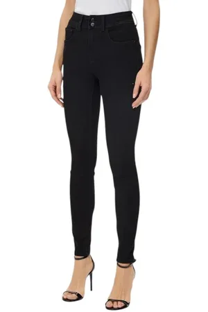 Guess Jeans, Dame, Sort, W30, Block Shape Up Bukser