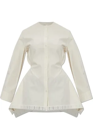 Lanvin Bluser & Skjorter, Dame, , XS, Bomuld, Skjorte med snørelinning