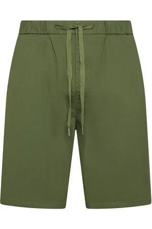 sun68 Shorts, Herre, Grøn, XL, Uld, Snøre Shorts Bermuda Stil