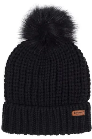Barbour Tilbehør, Dame, Sort, ONE SIZE, Bomuld, Bomuldshat og tørklædesæt