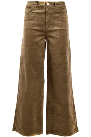 Paige Jeans, Dame, Grøn, W26, Denim, Klassiske Denim Jeans til hverdagsbrug