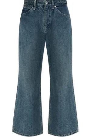 Jil Sander Jeans, Dame, Blå, W28, Bomuld, Straight leg jeans