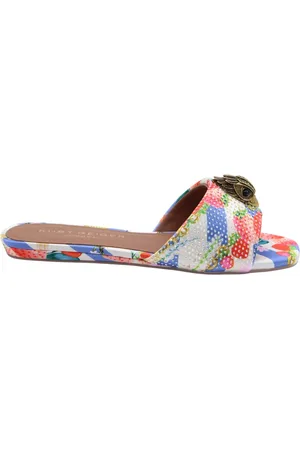 Kurt Geiger Sko, Dame, Flerfarvet, 39 EU, Uld, Stilfulde Verine Muldyr Sko