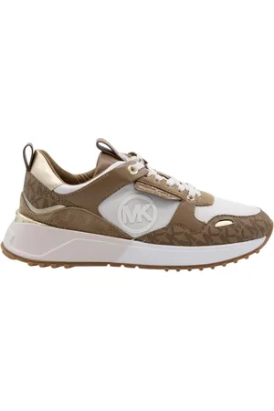 Michael Kors Sko, Dame, Brun, 40 EU, Uld, Gips Sneaker