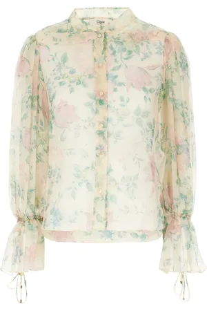 Chloé Bluser & Skjorter, Dame, Flerfarvet, S, Uld, Stilfulde Dameskjorter Kollektion