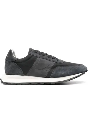 Philippe model Sko, Herre, Sort, 41 EU, Nylon, Vintage Sneaker Tour i sort nylon