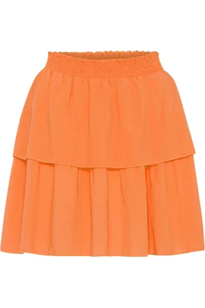 American Dreams Nederdel, Dame, , S, Uld, Ruffled Nederdel Solid