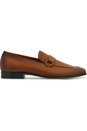 Salvatore Ferragamo Sko, Herre, Brun, 40 1/2 EU, Beige Moccasin Bonny Stil