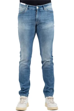PT Torino Jeans, Herre, Blå, W38, Denim, Klassiske Denim Jeans