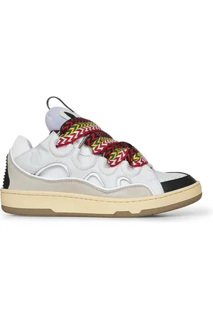 Lanvin Sko, Dame, Hvid, 39 EU, Uld, Hvide Sneakers til et stilfuldt look
