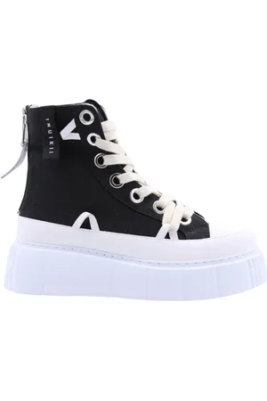 INUIKII Sko, Dame, Sort, 38 EU, Pluto Sneaker