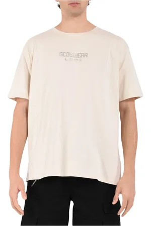 GCDS Top, Herre, , M, Bomuld, Bomuld T-shirt med rund hals