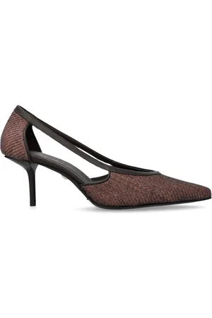 Max Mara Sko, Dame, Brun, 41 EU, Læder, Hælede sko