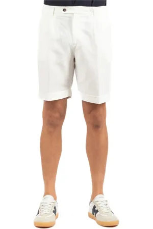 Berwich Shorts, Herre, Hvid, XS, Uld, Stilfulde Bermuda Shorts
