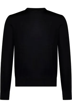 Dsquared2 Strik, Herre, Blå, L, Uld, Stilfulde Sweaters til et Trendy Look