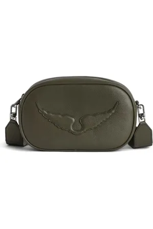 Zadig & Voltaire Taske, Dame, Brun, ONE SIZE, Uld, Militærgrøn Rock Skuldertaske
