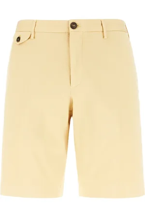 Incotex Shorts, Herre, Gul, XL, Uld, Bermuda Sko til Mænd