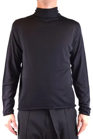 ISABEL BENENATO Strik, Herre, Sort, L, Uld, Stilfulde Sweaters til et elegant look