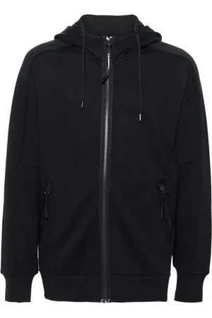 C.P. Company Sweathshirts & Hoodies, Herre, Blå, M, Uld, Blå Hættetrøje Stilfuld Komfort