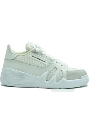 Giuseppe Zanotti Sko, Herre, Hvid, 44 EU, Uld, Stilfulde Sneakers til hverdagsbrug