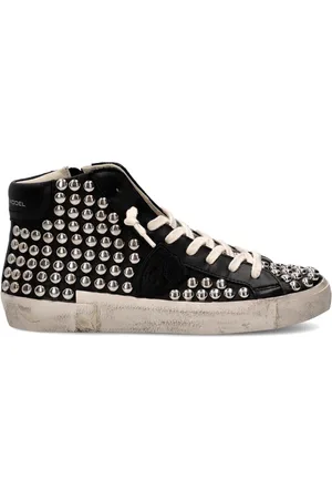 Philippe model Sko, Dame, Sort, 40 EU, Bomuld, Sneakers Prsx Tennis