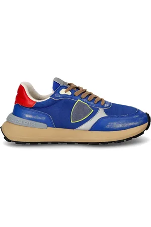 Philippe model Sko, Herre, Blå, 41 EU, Bomuld, Sneakers Antibes Sportstøj