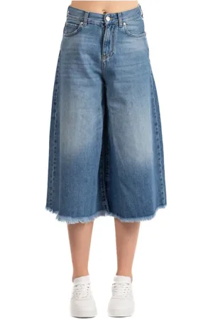 Pinko Shorts, Dame, Blå, W24, Pink Bermuda Shorts