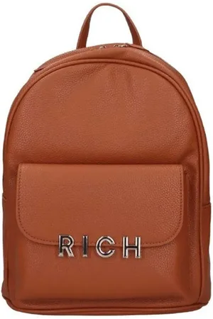 John Richmond Taske, Dame, Brun, ONE SIZE, Uld, Stilfulde Rygsække til Daglig Brug
